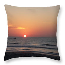 Early Bait Run - Throw Pillow