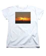 Fishing The Sunburst - Women's T-Shirt (Standard Fit)