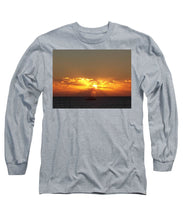 Fishing The Sunburst - Long Sleeve T-Shirt