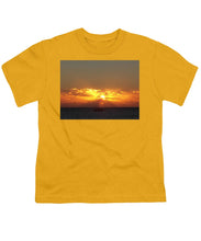 Fishing The Sunburst - Youth T-Shirt