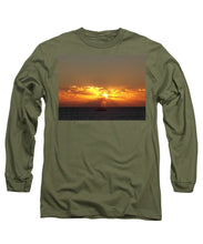 Fishing The Sunburst - Long Sleeve T-Shirt