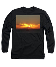 Fishing The Sunburst - Long Sleeve T-Shirt