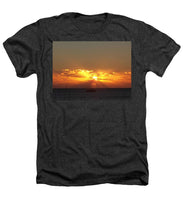 Fishing The Sunburst - Heathers T-Shirt