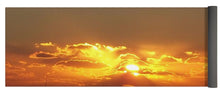 Fishing The Sunburst - Yoga Mat