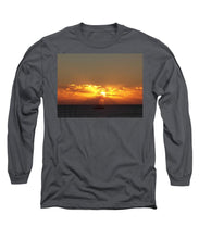 Fishing The Sunburst - Long Sleeve T-Shirt