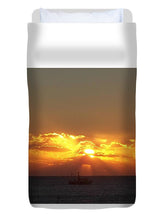 Fishing The Sunburst - Duvet Cover