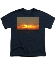 Fishing The Sunburst - Youth T-Shirt