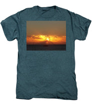 Fishing The Sunburst - Men's Premium T-Shirt