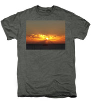 Fishing The Sunburst - Men's Premium T-Shirt