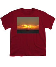 Fishing The Sunburst - Youth T-Shirt
