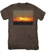 Fishing The Sunburst - Men's Premium T-Shirt