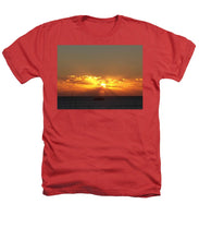 Fishing The Sunburst - Heathers T-Shirt