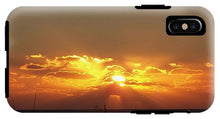 Fishing The Sunburst - Phone Case