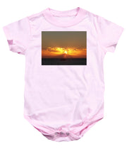 Fishing The Sunburst - Baby Onesie