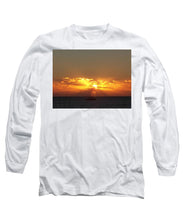 Fishing The Sunburst - Long Sleeve T-Shirt