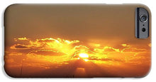 Fishing The Sunburst - Phone Case