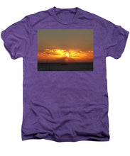 Fishing The Sunburst - Men's Premium T-Shirt