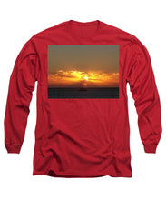 Fishing The Sunburst - Long Sleeve T-Shirt