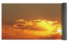 Fishing The Sunburst - Yoga Mat