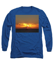 Fishing The Sunburst - Long Sleeve T-Shirt