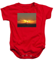 Fishing The Sunburst - Baby Onesie