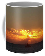 Fishing The Sunburst - Mug
