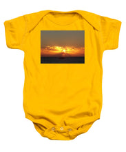 Fishing The Sunburst - Baby Onesie