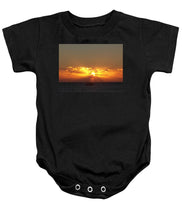 Fishing The Sunburst - Baby Onesie