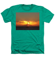 Fishing The Sunburst - Heathers T-Shirt