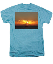 Fishing The Sunburst - Men's Premium T-Shirt