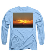 Fishing The Sunburst - Long Sleeve T-Shirt