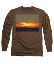 Fishing The Sunburst - Long Sleeve T-Shirt