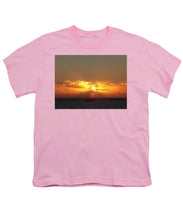 Fishing The Sunburst - Youth T-Shirt