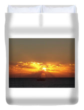Fishing The Sunburst - Duvet Cover