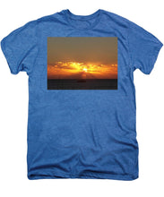 Fishing The Sunburst - Men's Premium T-Shirt