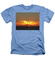 Fishing The Sunburst - Heathers T-Shirt