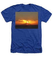 Fishing The Sunburst - Heathers T-Shirt
