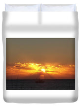 Fishing The Sunburst - Duvet Cover