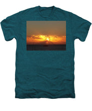 Fishing The Sunburst - Men's Premium T-Shirt
