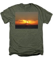 Fishing The Sunburst - Men's Premium T-Shirt