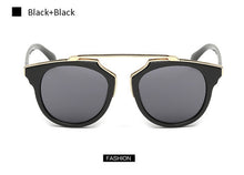 Women Brand designer Cat Eye Mirror Celebrity Sunglasses