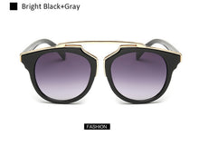 Women Brand designer Cat Eye Mirror Celebrity Sunglasses