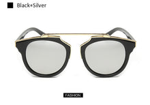 Women Brand designer Cat Eye Mirror Celebrity Sunglasses