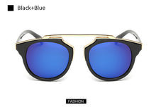 Women Brand designer Cat Eye Mirror Celebrity Sunglasses