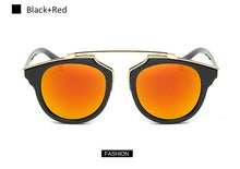 Women Brand designer Cat Eye Mirror Celebrity Sunglasses