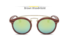 GATSBY Double Bridge Round Sunglasses Women Men Fashion Aviation Mirror Sun glasses
