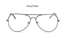 TSHING Women Aviation Clear Glasses Frame Feamle Ocean Transparent Sunglasses Fashion Brand Designer Men Optical Glasses