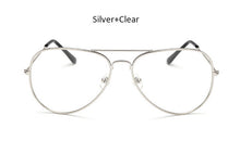 TSHING Women Aviation Clear Glasses Frame Feamle Ocean Transparent Sunglasses Fashion Brand Designer Men Optical Glasses