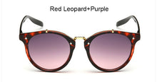 Women Vintage Round Sunglasses New Fashion Female Retro Sun Glasses