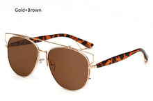 TSHING Fashion Women Flat Top Sunglasses Woman Brand Designer Mirror Sun Glasses F Ladies Celebrity UV400